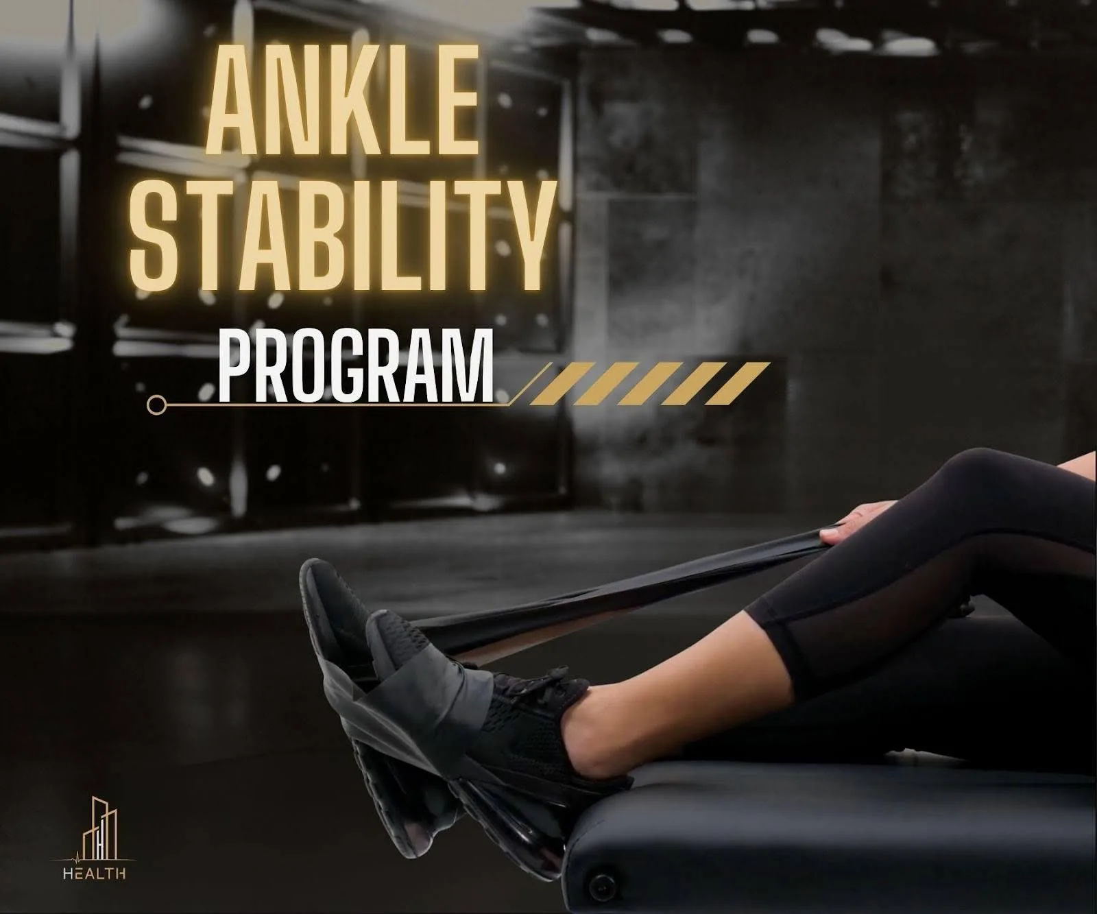 Ankle stability program daily routine