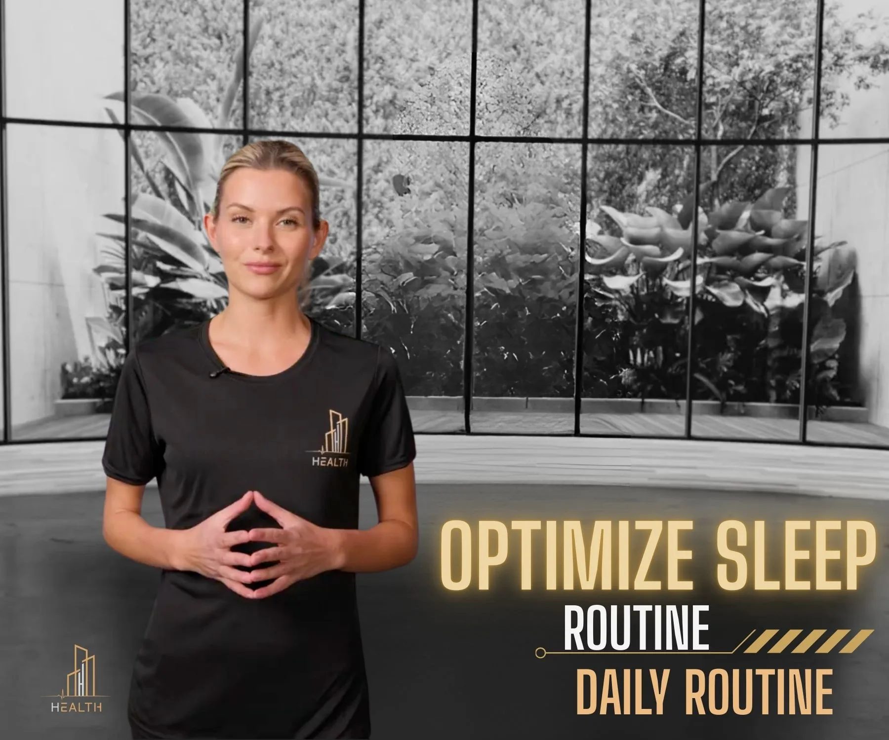 Optimize sleep routine daily routine